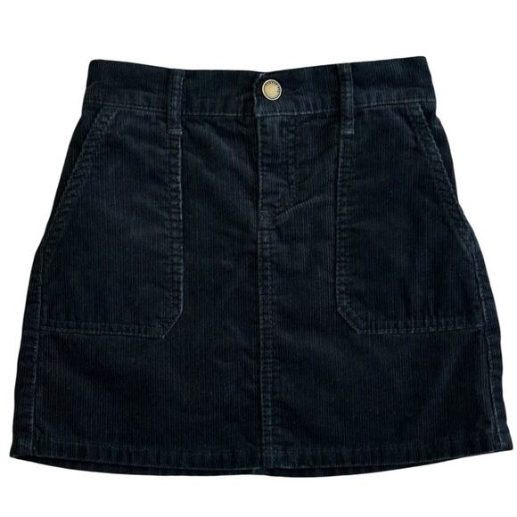 COPPER KEY Girls Black Cord Skirt Size Small - Picture 1 of 4